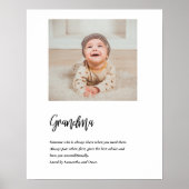 Poster Moderne Simple Meilleure grand-mère toujours Meill (Devant)