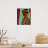 Poster Modersohn-Becker - Autoportrait avec chapeau et vo (Cuisine)