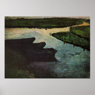 Poster Modersohn-Becker - Chaîne Marécageuse Avec Barres 