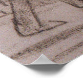 Poster Modersohn-Becker - Chien Avec Son Chien Sur Le Pon (Coin)