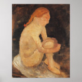 Poster Modersohn-Becker - Fille 1904 (Devant)