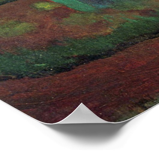 Poster Modersohn-Becker - Filles Dans Le Jardin Avec Verr (Coin)