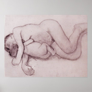 Poster Modersohn-Becker - La Mère Et L'Enfant Reclassante