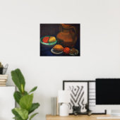 Poster Modersohn-Becker - Nature morte avec pichet 1907 (Bureau à domicile)