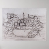 Poster Modersohn-Becker - Trois Femmes À Un Stand De Marc (Devant)