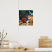 Poster Modersohn-Becker - Vie Toujours Avec Citron Plante (Cuisine)