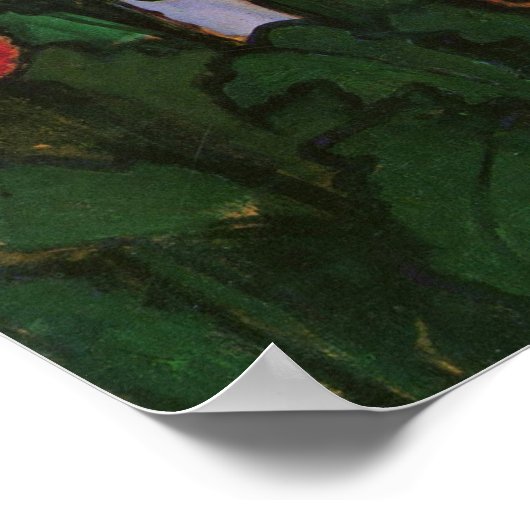 Poster Modersohn-Becker - Vieille Femme Dans Le Jardin 19 (Coin)