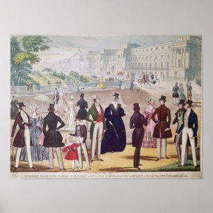 Poster Modes d'été pour 1840