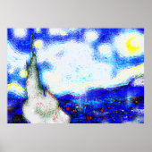 Poster Modified Starry Night 2 (Devant)