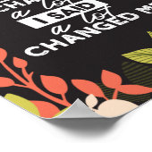 Poster Modifier les devis avec le Motif d'arbre fruitier  (Coin)