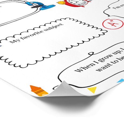 Poster Modifier Rencontrez le modèle étudiant (Coin)