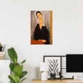 Poster Modigliani - A Polish Woman (Bureau à domicile)