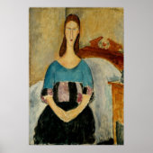 Poster Modigliani - Jeanne Hebuterne 1919 (Devant)