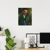Poster Modigliani - Le Mendiant De Livourne 1909 (Bureau à domicile)