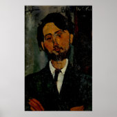 Poster Modigliani - Leopold Zborowski (Devant)