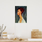 Poster Modigliani - Lunia Czechowska 1919 (Cuisine)