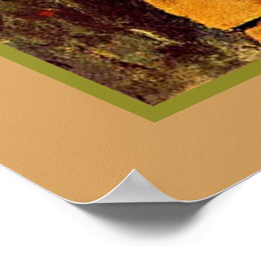 Poster Modigliani - Une fille en robe jaune (Coin)