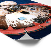 Poster Module de commande Apollo 13 après Splashdown (Coin)