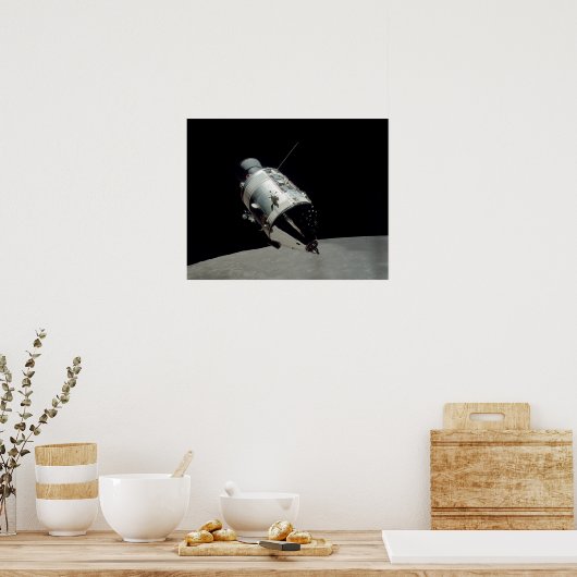 Poster Module de commande Apollo 17 (Cuisine)