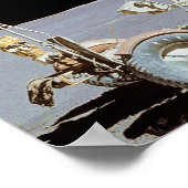 Poster Module lunaire Apollo (Coin)