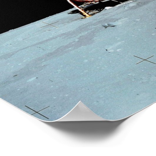 Poster Module Lunaire Apollo 11 "Aigle" (Coin)