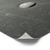 Poster Module lunaire Apollo 12 au-dessus de la Lune (Coin)