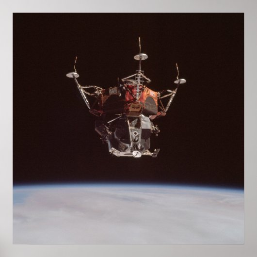 Poster Module lunaire Apollo 9 "Spider" (Devant)