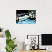 Poster Module Lunaire Apollo 9 vintage EVA (Bureau à domicile)