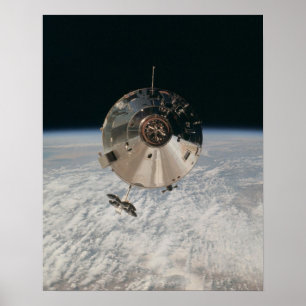 Poster Modules de commande et de service Apollo 9