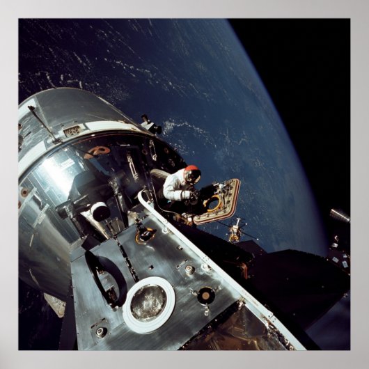 Poster Modules de commande et de service Apollo 9 (Devant)