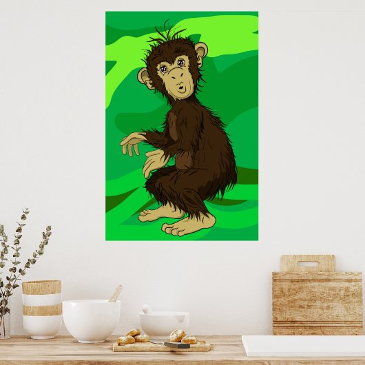 Poster Moe Monkey (Cuisine)