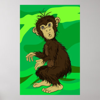 Poster Moe Monkey