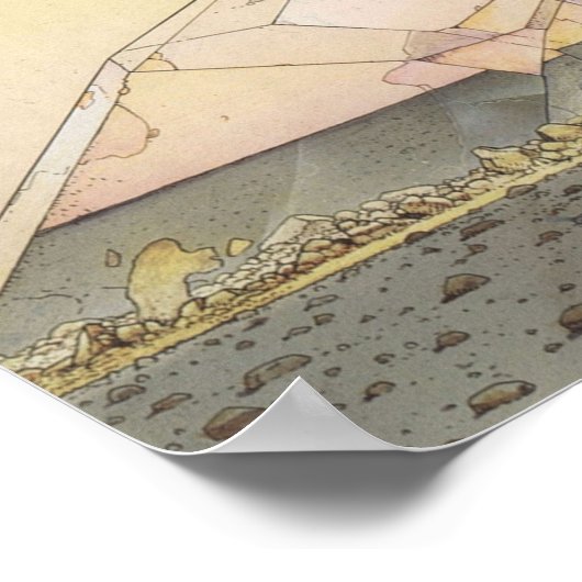 Poster Moebius Crystal (Coin)