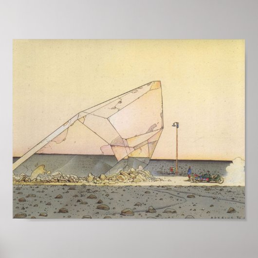 Poster Moebius Crystal (Devant)