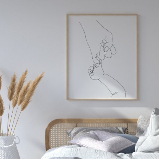 Poster Moeder en Baby Afdrukken