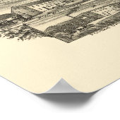 Poster Mohnsville, PA Carte panoramique - 1898 (Coin)