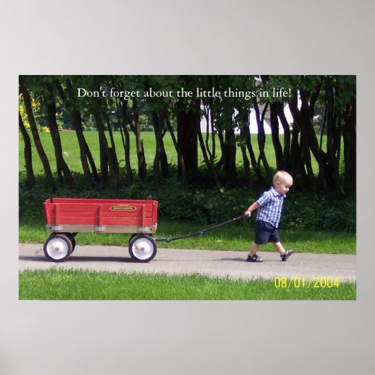 Poster Moi et mon Wagon (Devant)