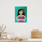 POSTER - "MOI ? UNE PERSONNE DU MATIN ?" (Cuisine)