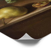 Poster Moillon - Vie morte avec des prunes (Coin)