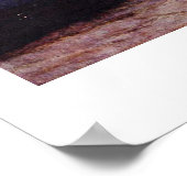 Poster Moine En Bord De Mer Par Caspar David Friedrich (Coin)