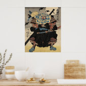 Poster Moine-guerrier Musashibō Benkei (Cuisine)