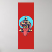 Poster Moine priant (Devant)