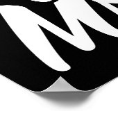 Poster Moins c'est plus, moins c'est (Coin)