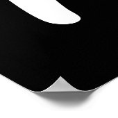 Poster Moins c'est plus, moins c'est (Coin)