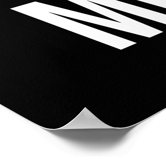 Poster Moins de peur, Essayez plus - Succès Motivation (Coin)