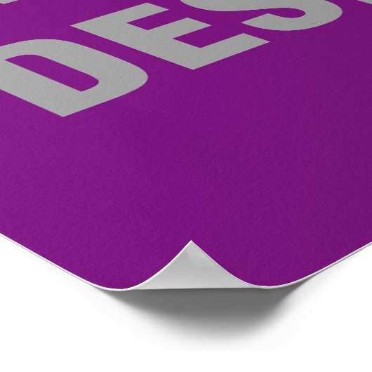 Poster Moins de Whining, Plus d'affiche de design (Coin)