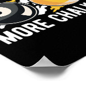 Poster Moins d'informations plus Chalkin' Pool Player Cue (Coin)