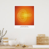 Poster Moire Trefoil (Cuisine)