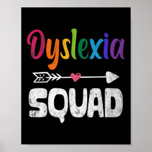 Poster Mois de la sensibilisation à la dyslexie Enseignan