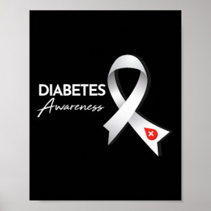 Poster Mois de la sensibilisation au diabète Novembre Rub